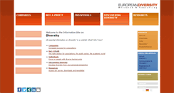 Desktop Screenshot of european-diversity.com